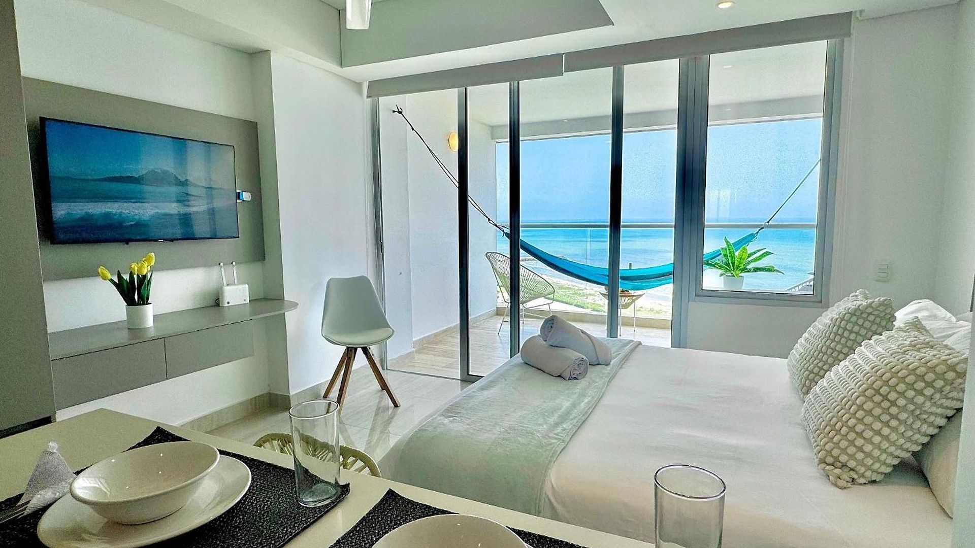 Loft Vista Mar. Crespo Piscina Apartment *